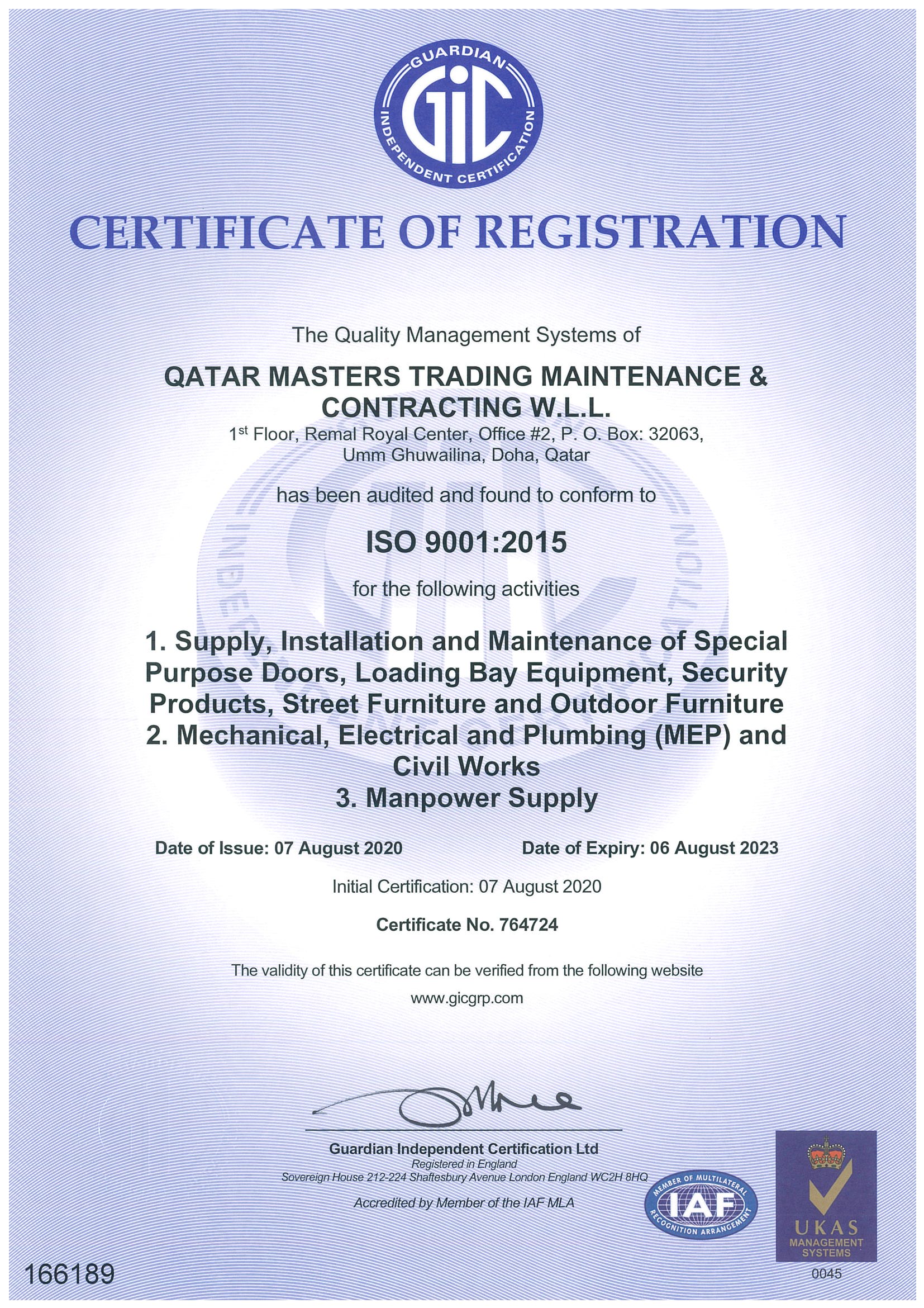 QMT - ISO 9001-2015-764724 (06.08.2023)